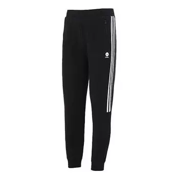 Спортивные штаны Men's adidas Casual Thicken Knit Sports Pants/Trousers/Joggers Black, черный