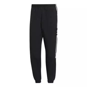 Спортивные штаны Men's adidas Logo Printing Bundle Feet Loose Sports Pants/Trousers/Joggers Black, черный