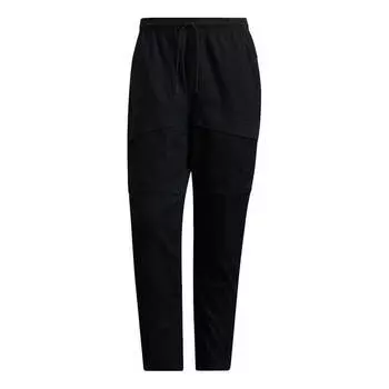 Спортивные штаны Men's adidas St Wv Cargo Pnt Casual Sports Lacing Breathable Long Pants/Trousers Black, черный