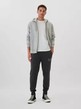 Спортивные штаны с логотипом Gap, черный