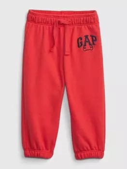 Спортивные штаны с логотипом Gap, красный