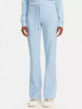 Спортивные штаны с расклешенными штанинами Apollo JCWBJ125311 Juicy Couture, голубой