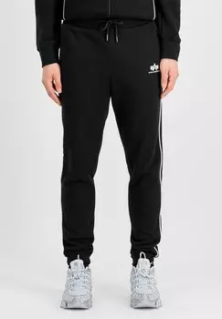 Спортивные штаны SMALL LOGO Alpha Industries, черный