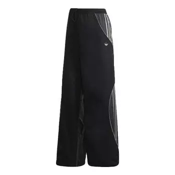 Спортивные штаны (WMNS) adidas originals Track Pant Reflective Stripe Sports Long Pants Black, черный