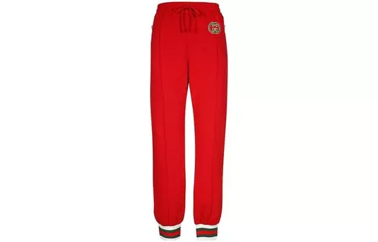 Спортивные штаны женские Gucci, красный