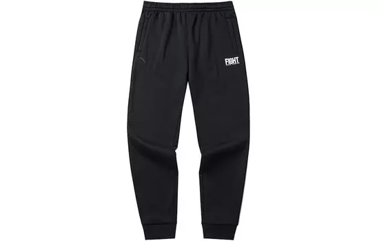 Спортивные спортивные штаны Life Collection Knit для мужчин, черные Anta, черный