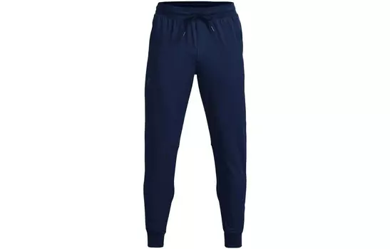 Спортивные трикотажные штаны мужские темно-синие Under Armour, темно-синий