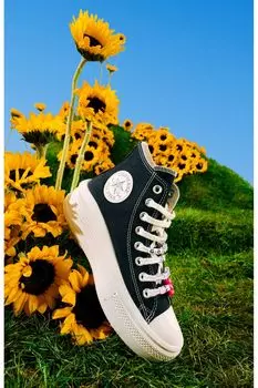 Спортивные кроссовки на платформе Beads Move Converse, зеленый
