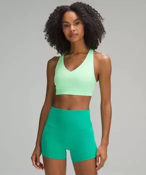 Спортивный бюсгальтер Lululemon, фисташковый