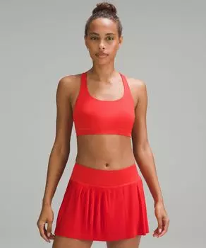 Спортивный бюсгальтер Lululemon, красный