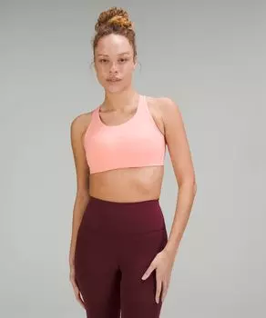 Спортивный бюсгальтер Lululemon, розовый
