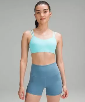 Спортивный бюсгальтер Lululemon, синий