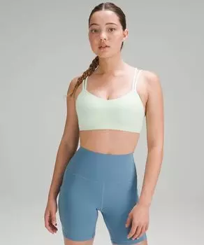 Спортивный бюсгальтер Lululemon, зеленый