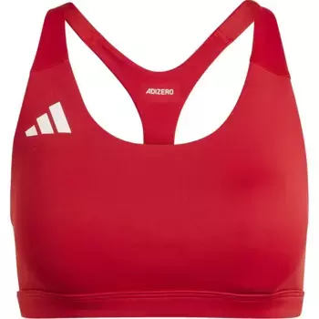 Спортивный бюстгальтер adidas Adizero Essentials Medium Impact, красный