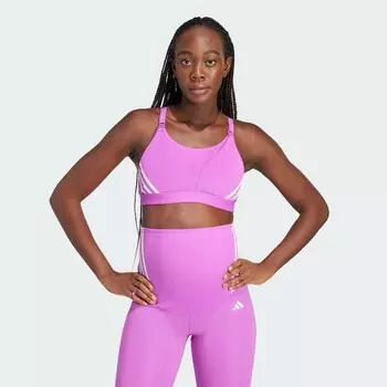Спортивный бюстгальтер Adidas, фиолетовый
