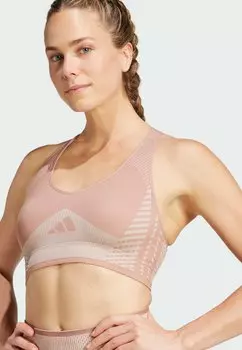 Спортивный бюстгальтер adidas Performance, оранжевый