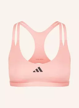 Спортивный бюстгальтер Aeroimpact Luxe Adidas, розовый