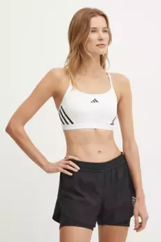 Спортивный бюстгальтер Aeroreact adidas Performance, бежевый