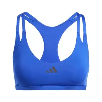 Спортивный бюстгальтер без косточек ADIDAS PERFORMANCE Aeroimpact Luxe, королевский синий