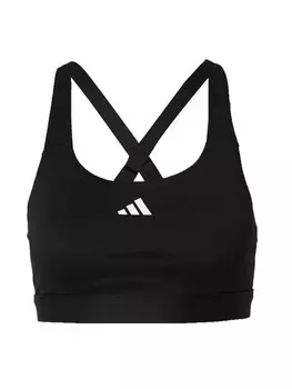 Спортивный бюстгальтер без косточек ADIDAS PERFORMANCE Tlrdreact, черный