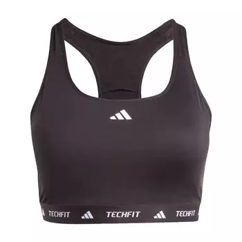 Спортивный бюстгальтер без косточек ADIDAS PERFORMANCE, черный