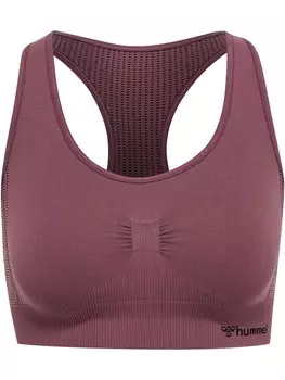 Спортивный бюстгальтер без косточек Hummel, цвет Berry
