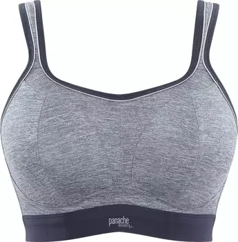 Спортивный бюстгальтер без косточек Panache Sport, серый
