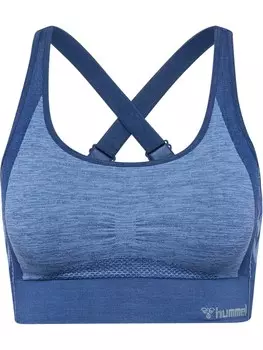 Спортивный бюстгальтер-бралетт Hummel, цвет Sapphire/Gentian
