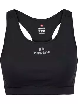 Спортивный бюстгальтер-бралетт Newline, черный