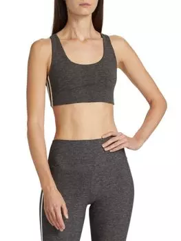 Спортивный бюстгальтер Ella для легкого веса Bobo House, цвет Heather Grey
