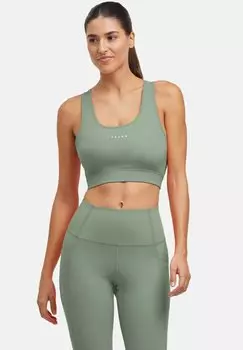 Спортивный бюстгальтер FALKE, зеленый