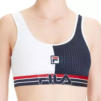 Спортивный бюстгальтер Fila, белый