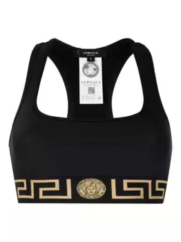 Спортивный бюстгальтер Greca VERSACE, черный