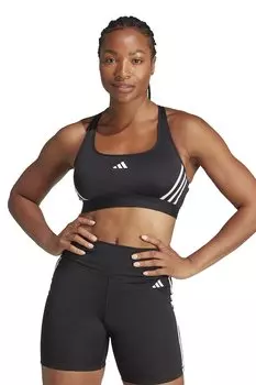 Спортивный бюстгальтер Powerimpact Adidas Performance, черный