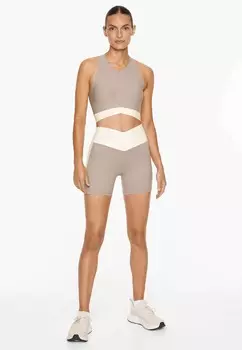 Спортивный бюстгальтер средней поддержки PERFECT-ADAPT TANK OYSHO, бежевый