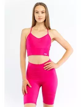 Спортивный бюстгальтер Stronger Sport-BH Glossy, розовый