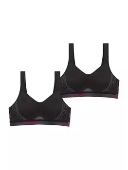 Спортивный бюстгальтер Triumph Sport-BH Triaction Cardio Flow, черный