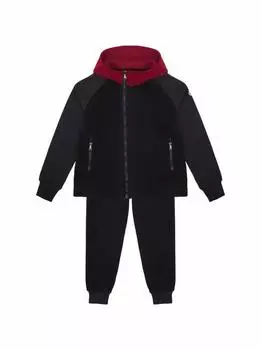 Спортивный костюм из смеси шерсти и шелка Moncler
