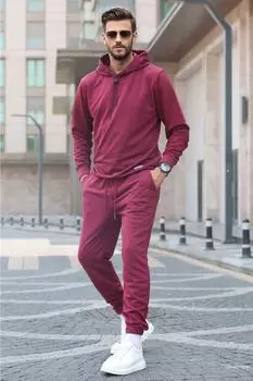 Спортивный костюм Madmext, бордовый