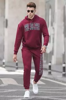 Спортивный костюм Madmext, бордовый