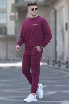 Спортивный костюм Madmext, бордовый