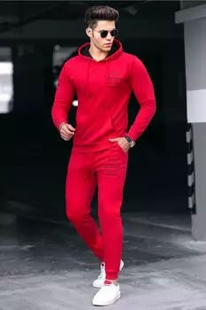 Спортивный костюм Madmext, красный