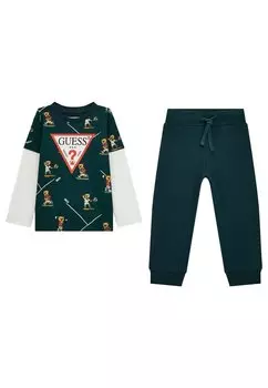 Спортивный костюм SET MIT ALLOVER Guess, цвет gemustert multicolor