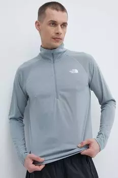 Спортивный лонгслив Flex The North Face, серый