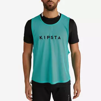 Спортивный нагрудник для взрослых - Бирюзовый Kipsta