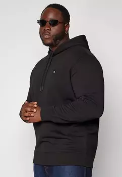 Спортивный свитер PLUS BADGE HOODIE Calvin Klein, черный