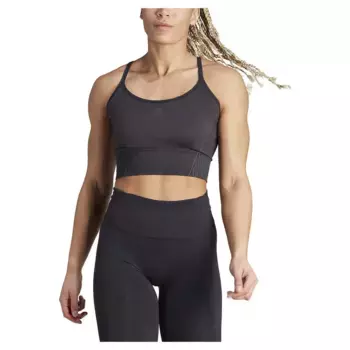 Спортивный топ adidas Aeroknit, черный