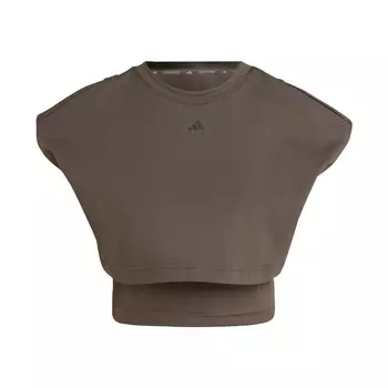 Спортивный топ ADIDAS PERFORMANCE Sports Top, зеленый/оливковый
