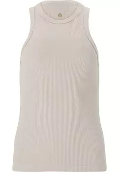Спортивный топ Athlecia LANKAE, бежевый