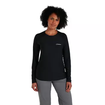 Спортивный топ Berghaus 24/7 Tech Long Sleeve, черный